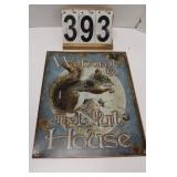 Nut House Metal Sign 16" X 12.5"