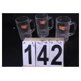 3 A&W Root Beer Mugs