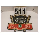 Louisville Slugger Metal Sign 12" X 13.5"