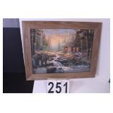 Woodland Bear Picture By Jay Gibson 23" X 29"