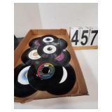 Flat W/ 9 Records 45