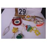 VTG Baby Rattles - Crib Toy