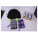 Back Pack - 2 Wallets (New)