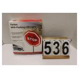 LED Parking Stop Sign For Garage