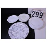 Glass Plates - Plastic Dinner Plates