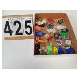 Flat W/ Assorted Key Chains W/ Coffey Sheriff