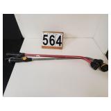 Pair Of Garden  Hose Long Nozzles