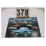 Corvette Metal Sign 12.5" X 17.5"