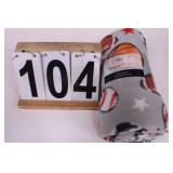 Sports Fleece Throw 50" X 60" (New)