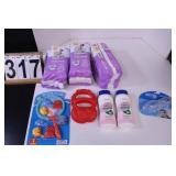 3 Packs Swim Pants Size M - Spf 50 Sunscreen-