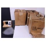3 Boxes Crystal 16 Piece Snack Sets