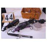 Basket Of Curling Irons