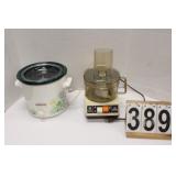 Rival Crock Pot ~ GE Food Proccessor