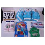 3 Bags Kids Swim  Diapers Size L - SPF 50 Babies-