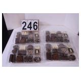 4 Trays Assorted Cookies W/ Dark Chocolate-