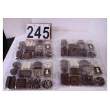 4 Trays Assorted Cookies W/ Dark Chocolate-