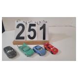 4 Disney Cars From Movie Cars