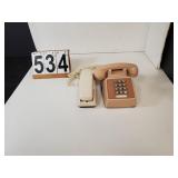 2 Telephones Both Push Button