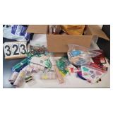 Box of Ribbon ~ Easter Grass ~ Party Flag Banner ~