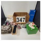 Box W/ Craft Books - Cammo Bag - Staples - Mickey-