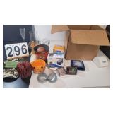 Box of Camo Hat ~ Tiger Coffee Cup ~ Dash Cam