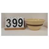 VTG 1201 Brown Band Bowl