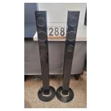 Pair of 46" Panasonic Speakers