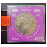 Britain 1952 - 2002 Queen Elizabeth Golden -