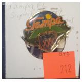 Tampa Super Bowl XXV Pin