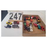 Flat Of Matchbox Cars W/ RV