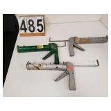 3 Caulking Guns