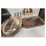 Silver Plated Platters - Covered Food Server