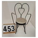 Wrought Iron Decorator Rocking Chair