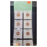 (8) 2009 Lincoln Cent Series