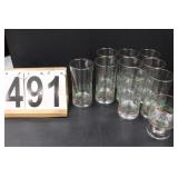 Set of Christmas Glasses