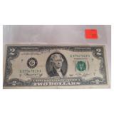 Two Dollar Bill Series 1976 Green Seal