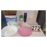 Box W/ Plastic Cups - Egg Tray - Chip N Dip-