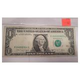 1988 A Misprint $1 Bill