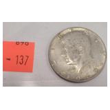 1964 D Kennedy Half Dollars