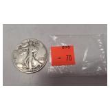 1944 S Walking Liberty Half Dollar