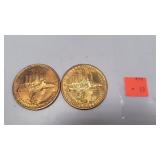 2 Illinois Sesquicentennial Coins 1998