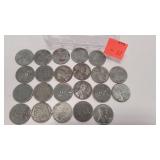 22 1943 D Steel War Pennies