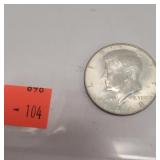 1968 Kennedy Half Dollars