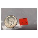 1964 D Kennedy Half Dollars