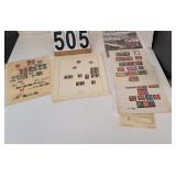 Sheets Of Collector Postage Stamps
