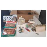 Icicle Light Clips ~ Dolphin Figures ~ Clock