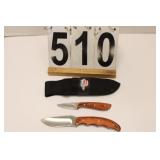 Pair of Browning Knives 3" 2"