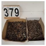 2 Flats  W/ Screws - Wing Nuts - Bolts