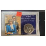 Commemorative Marriage Coin Prince Of Wales -