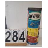 Container of Tinker Toys